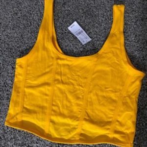Pacsun orange crop top